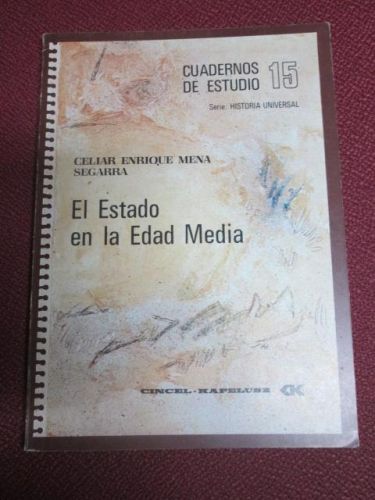 Portada del libro de EL ESTADO EN LA EDAD MEDIA