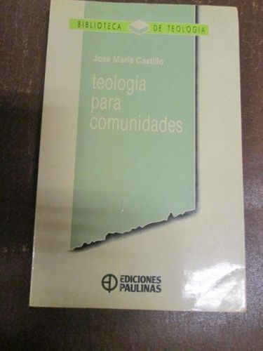 Portada del libro de TEOLOGÍA PARA COMUNIDADES