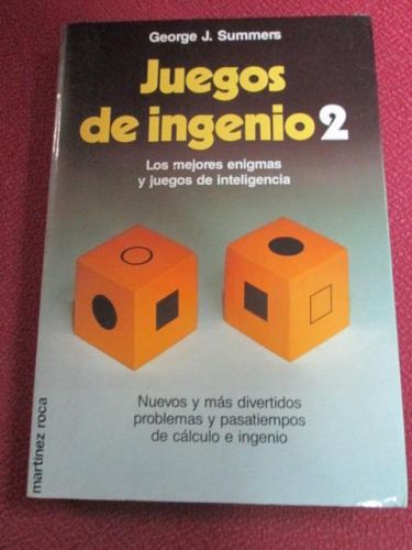 Portada del libro de JUEGOS DE INGENIO 2
