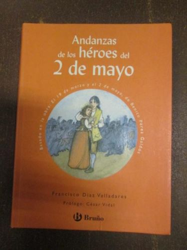 Portada del libro de ANDAZAS DE LOS HÉROES DEL 2 DE MAYO