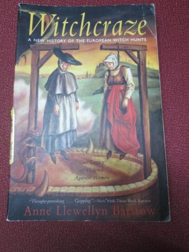 Portada del libro de WITCHCRAZE. A New history of the european witch hunts