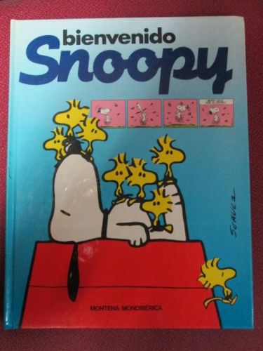 Portada del libro de BIENVENIDO SNOOPY