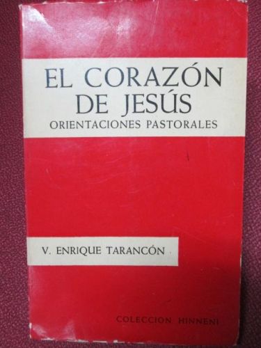 Portada del libro de EL CORAZÓN DE JESÚS, ORIENTACIONES PASTORALES