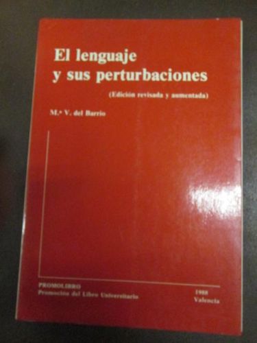 Portada del libro de EL LENGUAJE Y SUS PERTURBACIONES