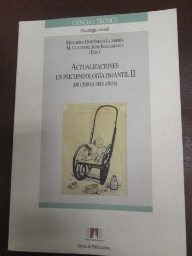 Portada del libro de ACTUALIZACIONES EN LA PSICOPATOLOGIA INFANTIL II