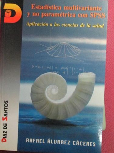 Portada del libro de ESTADISTICA MULTIVARIANTE Y NO PARAMÉTRICA CON SPSS