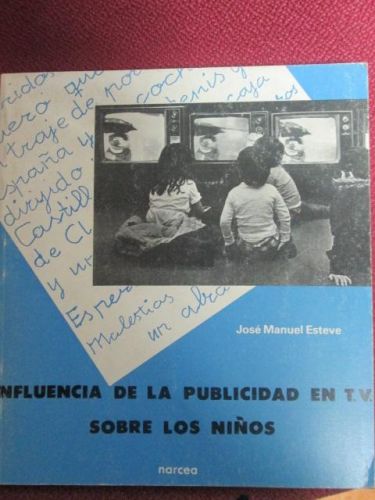 Portada del libro de INFLUENCIA D ELA PUBLICIDAD EN TV SOBRE LOS NIÑOS