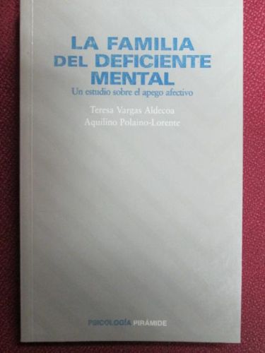 Portada del libro de LA FAMILIA DEL DEFICIENTE MENTAL