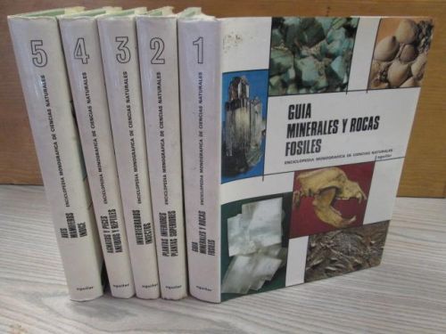 Portada del libro de ENCICLOPEDIA MONOGRAFICA DE CIENCIAS NATURALES (5 TOMOS)