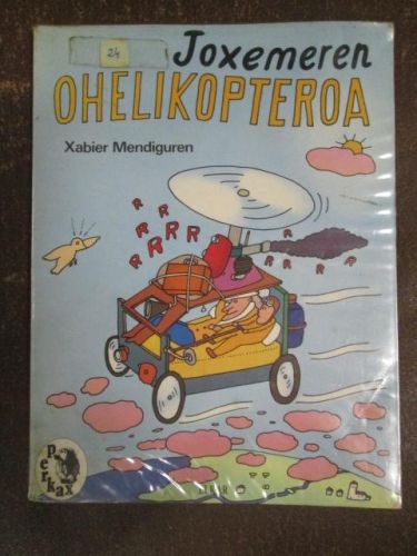 Portada del libro de JOXEMEREN OHELIKOPTEROA
