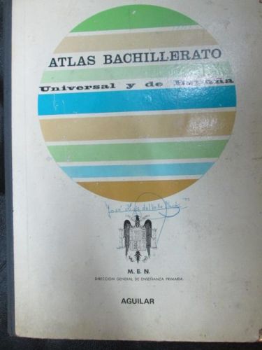 Portada del libro de ATLAS BACHILLERATO UNIVERSAL Y DE ESPAÑA