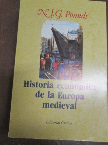Portada del libro de HISTORIA ECONÓMICA DE LA EUROPA MEDIEVAL