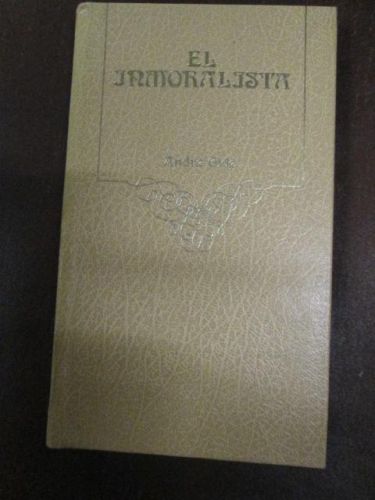 Portada del libro de EL INMORALISTA