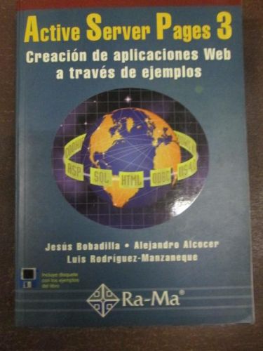 Portada del libro de ACTIVE SERVER PAGES 3, Creación de aplicaciones Web