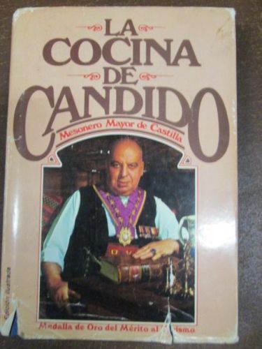 Portada del libro de LA COCINA DE CÁNDIDO