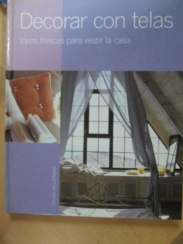Portada del libro de DECORAR CON TELAS, Ideas frescas para vestir la casa