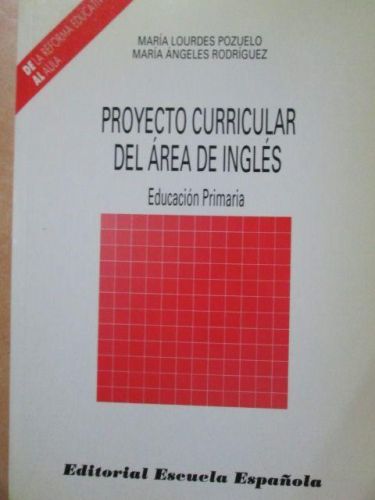 Portada del libro de PROYECTO CURRICULAR DEL ÁREA DE INGLÉS