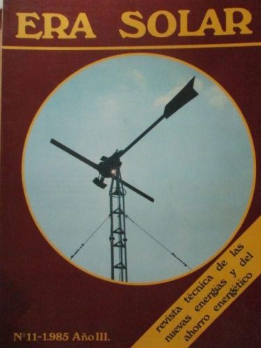 Portada del libro de ERA SOLAR Nº 11 (Revista técnica de las nuevas energías)
