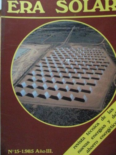 Portada del libro de ERA SOLAR Nº 15 (Revista técnica de las nuevas energías)