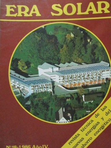Portada del libro de ERA SOLAR Nº 18 (Revista técnica de las nuevas energías)