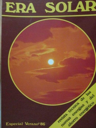 Portada del libro de ERA SOLAR ESPECIAL VERANO 86 (Revista técnica de las nuevas energías)