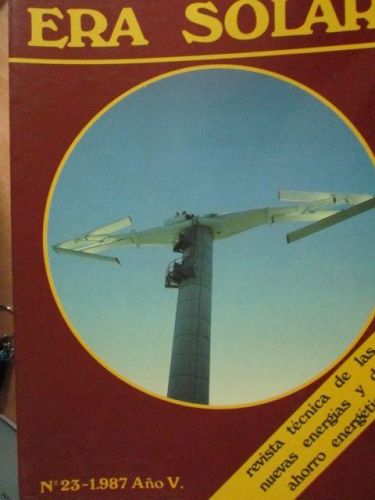Portada del libro de ERA SOLAR Nº 23 (Revista técnica de las nuevas energías)