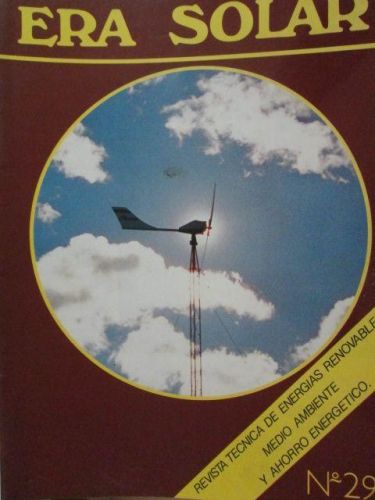 Portada del libro de ERA SOLAR Nº 29 (Revista técnica de las nuevas energías)