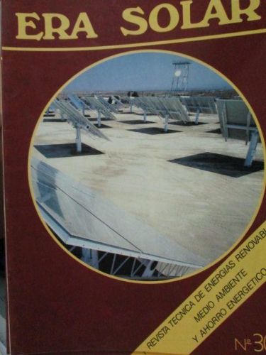Portada del libro de ERA SOLAR Nº 30 (Revista técnica de las nuevas energías)