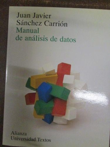 Portada del libro de MANUAL DE ANÁLISIS DE DATOS