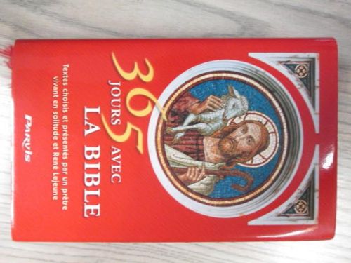 Portada del libro de 365 JOURS AVEC LA BIBLE