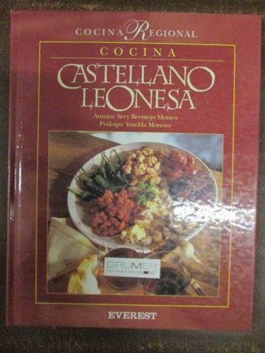Portada del libro de COCINA REGIONAL, COCINA CASTELLANO LEONESA
