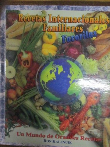 Portada del libro de RECETAS INTERNACIONALES FAMILIARES FAVORITAS