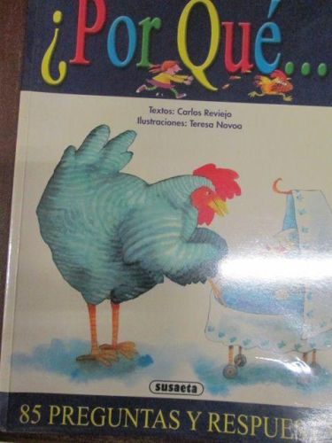 Portada del libro de ¿POR QUÉ?, 85 preguntas y respuestas
