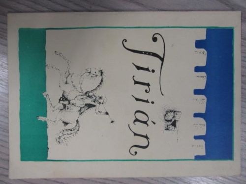 Portada del libro de TIRIÁN. Conferencia de la Juventud realizada en la Noverosa en el año 1964.