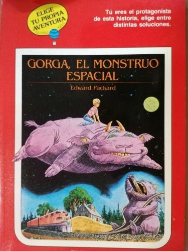 Portada del libro de GORGA, EL MONSTRUO ESPACIAL