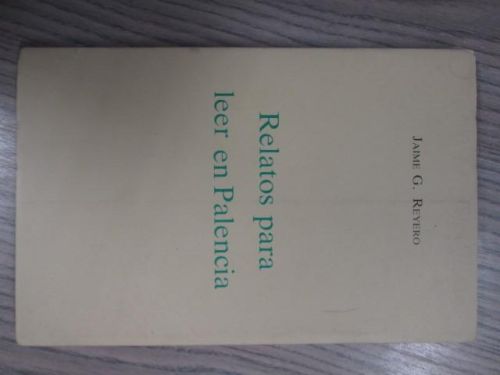Portada del libro de RELATOS PARA LEER EN PALENCIA