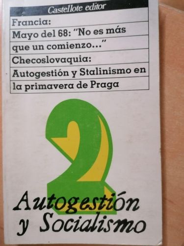 Portada del libro de AUTOGESTIÓN Y SOCIALISMO