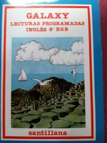 Portada del libro de GALAXY. Lecturas programadas inglés 8º EGB
