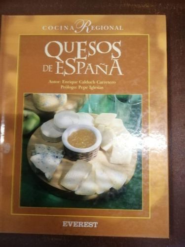 Portada del libro de COCINA REGIONAL, QUESOS DE ESPAÑA