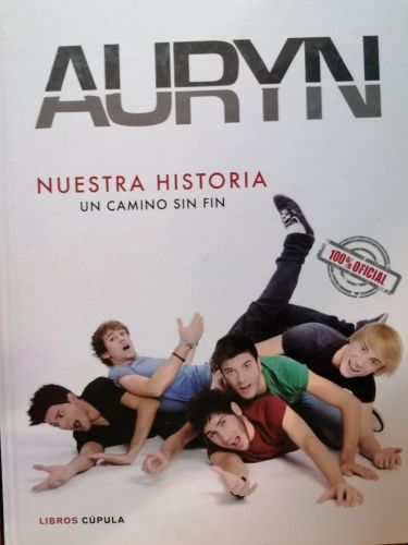 Portada del libro de AURYN. Nuestra historia