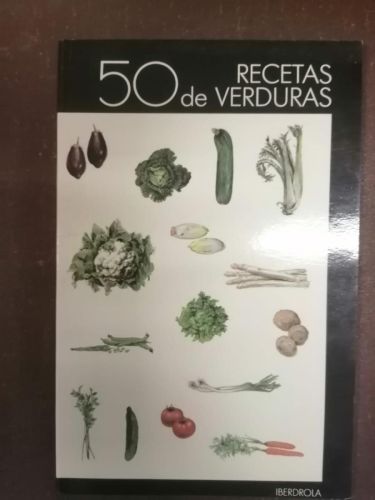 Portada del libro de 50 RECETAS DE VERDURAS