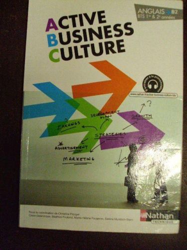 Portada del libro de ACTIVE BUSINNESS CULTURE, anglais B2, bts 1 and 2 années