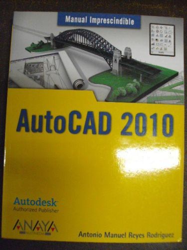 Portada del libro de AUTOCAD 2010, Manual Imprescindible