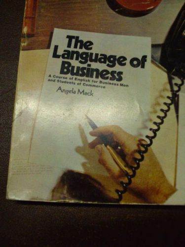 Portada del libro de BUSINESS MEN AND STUDENTS OF COMMERCE