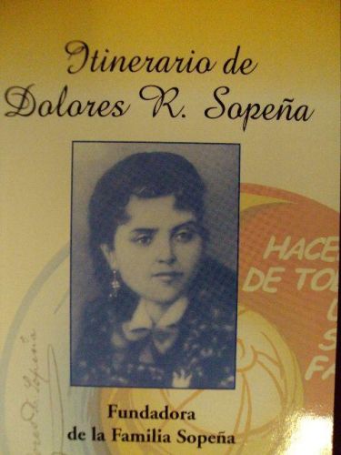 Portada del libro de ITINERARIO DE DOLORES R. SOPEÑA