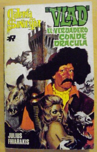 Portada del libro de VLAD El verdadero Conde Drácula