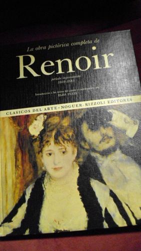 Portada del libro de LA OBRA PICTÓRICA COMPLESTA DE RENOIR