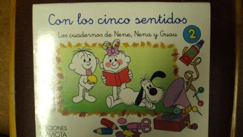 Portada del libro de CON LOS CINCO SENTIDOS