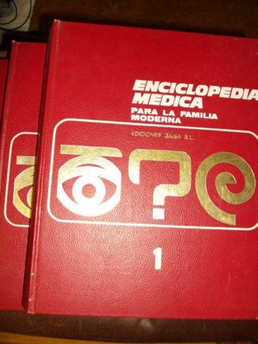 Portada del libro de ENCICLOPEDIA MÉDICA PARA LA FAMILIA MODERNA, 3 TOMOS