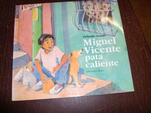 Portada del libro de MIGUEL VICENTE PATA CALIENTE